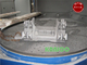 विद्युत शक्ति स्रोत 220V वोल्टेज के लिए रोटरी शॉट ब्लास्टिंग मशीन